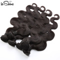 Vente chaude Leshine Cheveux Non Transformés Corps Vague Grade 8A Vierge Brésilienne Cheveux